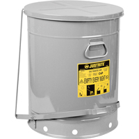 Contenants pour d&eacute;chets huileux, Homologu&eacute; FM/List&eacute; UL, 21 gal. US, Argent Oxymax Inc