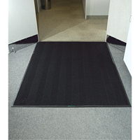 Tapis Waterhog Eco Elite, Essuie-pieds/grattoir, 4' x 6' x 3/8", Fum&eacute;e noire Oxymax Inc