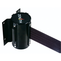 Barri&egrave;re &agrave; fixation murale, Acier, Fixation par vis, 7', Ruban Noir Oxymax Inc