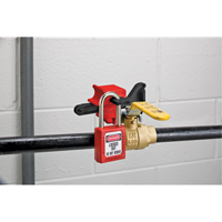 Seal Tight Handle-On Valve Lockouts, Ball Type Oxymax Inc