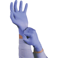 Gants TouchNTuff 92-675, Petit, Nitrile, 5 mils, Sans poudre, Bleu Oxymax Inc