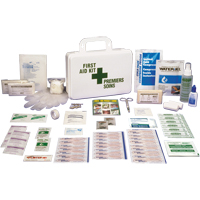 Welders' First Aid Kits, Class 1 Medical Device, Plastic Box Oxymax Inc
