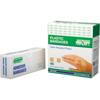 Bandages, Rectangular/Square, 3", Plastic, Sterile Oxymax Inc