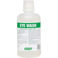 Eyewash Solution, Full Bottle, 1000 ml Oxymax Inc