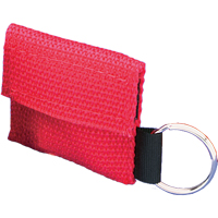 CPR Faceshields In Pouch with Key Ring, Single Use Faceshield, Class 2 Oxymax Inc