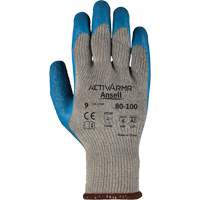 Gants ActivArmr 80-100, 9/Grand, R&ecirc;vetement Latex de caoutchouc, Calibre 10, Enveloppe en Polyester/Coton Oxymax Inc