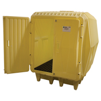 Hazard Hut&reg;, 63.5" L x 68" W x 72.5" H, 4000 lbs. Load Capacity Oxymax Inc