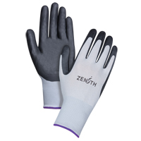 Lightweight Breathable Coated Gloves, 6/X-Small, Foam Nitrile Coating, 13 Gauge, Polyester Shell Oxymax Inc