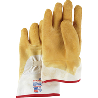Gants enduits Nitty Gritty, 10/Grand, R&ecirc;vetement Latex de caoutchouc, Enveloppe en Coton Oxymax Inc