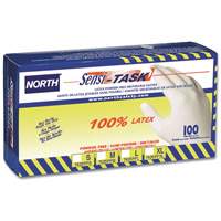 Sensi-Task Disposable Gloves, Large, Latex, 5-mil, Powder-Free, White Oxymax Inc