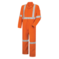 Combinaisons haute visibilit&eacute;, Hommes, Orange, Taille 38 Oxymax Inc