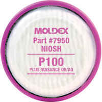 Disque filtre contre les particules, Filtre contre les particules/Filtre contre les particules avec suppresion de vapeurs nuisibles, Filtre N95/Vapeurs organiques/Gaz acides/P100/Filtre P100/Filtre R95 Oxymax Inc