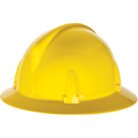 TopGard&reg; Full Brim Hardhat, Meets CSA Type 1, Ratchet Suspension, Non-Vented Oxymax Inc