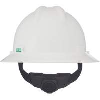 Casques de s&eacute;curit&eacute; &agrave; bordure compl&egrave;te V-Gard, R&eacute;pond aux normes CSA type 1, Suspension Rochet, Non ventil&eacute; Oxymax Inc