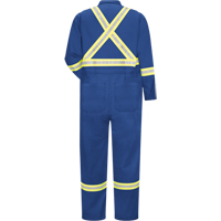 Flame-Resistant CoolTouch&reg;2 Premium Coveralls, Size 44, Royal Blue, 9 cal/cm² Oxymax Inc
