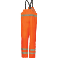 Pantalon à bavette imperméable Narvik, Polyester, Petit, Orange haute visibilité SDN514 | Oxymax Inc