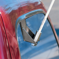 Safety Whip&reg; Light-Duty Whips, Window Mount, 5' High, Orange Oxymax Inc