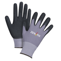 Gants ZX-1 de premi&egrave;re qualit&eacute; compatibles avec les &eacute;crans tactiles, 10/T-Grand, R&ecirc;vetement Nitrile/Mousse de nitrile, Calibre 15, Enveloppe en Nylon Oxymax Inc