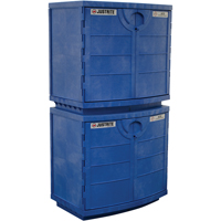 Polyethylene Corrosive/Acid Cabinet, 24 gal., 36" x 35" x 25" Oxymax Inc