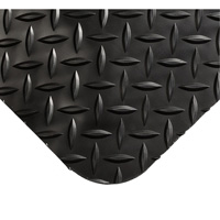 Smart Mats No.497, Diamond, 4' x 10' x 1", Black, PVC/Urethane Oxymax Inc