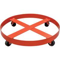 Poly-Collector Drum Dolly, 27.5" dia. x 5.5" H Oxymax Inc