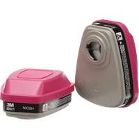 Cartouches pour respirateur s&eacute;rie 6000, Cartouche gaz/vapeur, Vapeurs organiques/P100 Oxymax Inc