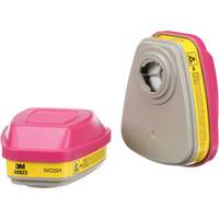 Cartouches pour respirateur s&eacute;rie 6000, Cartouche gaz/vapeur, Vapeurs organiques/Gaz acides/P100 Oxymax Inc