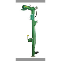 Combinaison de douche d'urgence & douche oculaire/faciale chauffante, Montage mural Oxymax Inc