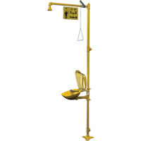 Combinaison de douche d'urgence & douche oculaire Halo Oxymax Inc