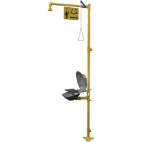 Combinaison de douche d'urgence & douche oculaire Halo Oxymax Inc