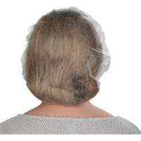 Bonnets bouffants non tiss&eacute;s, Polypropyl&egrave;ne, 21"/Grand, Blanc Oxymax Inc
