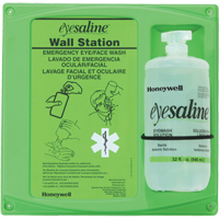Support mural pour solution saline de douche oculaire, Simple Oxymax Inc