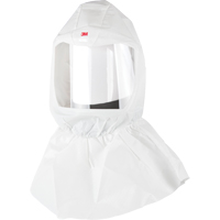 Cagoule de rechange 3M Versaflo avec col, Universel, Coiffe souple, Bavette Simple Oxymax Inc