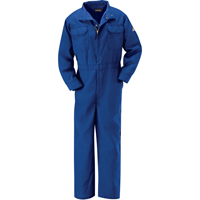 Flame-Resistant Premium Coveralls, Size 38, Royal Blue, 5.1 cal/cm² Oxymax Inc