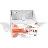 Disposable Lens Cleaning Station, Cardboard, 8" L x 4" D x 8" H SEE380 | Oxymax Inc