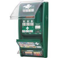 Cederroth Wall Panel First Aid Kit, Class 1 Medical Device, Station Oxymax Inc