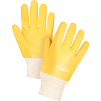 Gants &agrave; fini rugueux et r&eacute;sistants aux produits chimiques, Taille 9, 10" lo, PVC, Doublure en Interlock, 47-mil Oxymax Inc