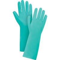 Diamond-Grip Chemical-Resistant Gloves, Size 8, 13" L, Nitrile, 22-mil Oxymax Inc