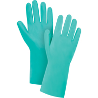 Gants r&eacute;sistants aux produits chimiques &agrave; prise en losange, Taille 11, 13" lo, Nitrile, Doublure en Ouat&eacute;e, 15 mils Oxymax Inc
