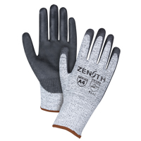 Gants &eacute;lastiques sans coutures r&eacute;sistants &agrave; la coupe, Taille Grand/9, Calibre 13, Rev&ecirc;tement Polyur&eacute;thane, Enveloppe en PEHP, ANSI/ISEA 105 niveau 4/EN 388 niveau 5 Oxymax Inc