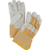 Abrasion-Resistant Winter-Lined Fitters Gloves, Large, Grain Cowhide Palm, Cotton Fleece Inner Lining Oxymax Inc
