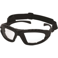 Lunettes de s&eacute;curit&eacute; &agrave; monture noire Dustdevil, Lentille Transparent, Antibu&eacute;e/Anti-&eacute;gratignures, ANSI Z87+/R&eacute;pond ou surpasse la norme CSA Z94.3 Oxymax Inc