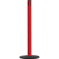 Syst&egrave;me Advance TensaBarrier - Poteau r&eacute;cepteur, Hauteur de 36", Rouge Oxymax Inc