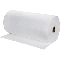 Premium Meltblown Sorbent Rolls, Mediumweight, 150' L x 30" W, 40 gal. Absorbancy Oxymax Inc
