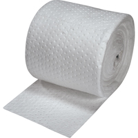 Premium Fine Fiber Sorbent Rolls, Mediumweight, 150' L x 15" W, 20 gal. Absorbancy Oxymax Inc