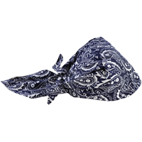 Bandeaux en triangle 6710CT de refroidissement en tissu de serviette Chill-Its, Bleu Oxymax Inc