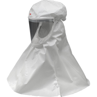 Cagoule &eacute;conomique Versaflo, Grand/Moyen, Coiffe souple, Bavette Simple Oxymax Inc
