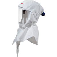 Cagoule de peintre Versaflo compl&egrave;te avec coiffe de premi&egrave;re qualit&eacute;, Universel, Coiffe souple, Bavette Double Oxymax Inc