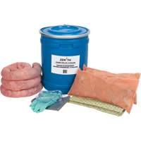 Trousse de lutte contre les d&eacute;versements pour camion, Mati&egrave;res dangereuses, Baril, Absorbance de 10 gal. US Oxymax Inc
