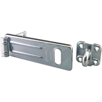 General Security Hardened Steel Hasp, Silver Oxymax Inc